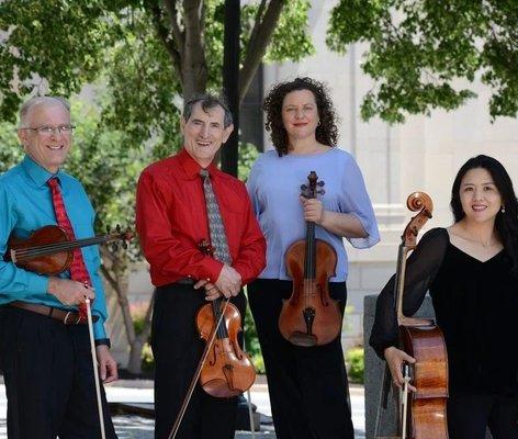 Copeland String Quartet concerts are always a hit with lovers of fine music.