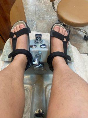 pedicure end , perfect !!!