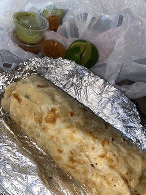 Carne Asada Burrito