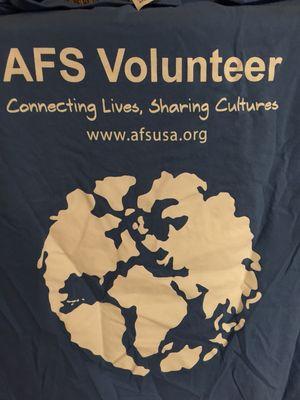 I am volunteer for AFS