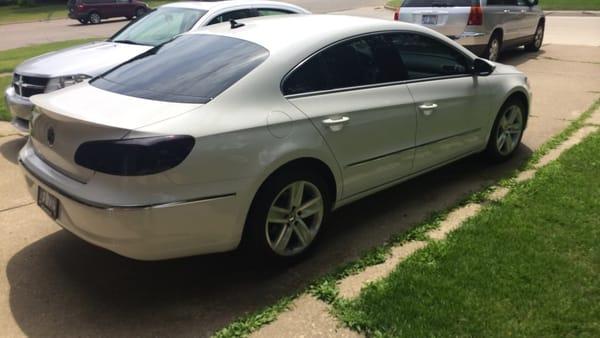 Volkswagen CC Window Tint 20% all around