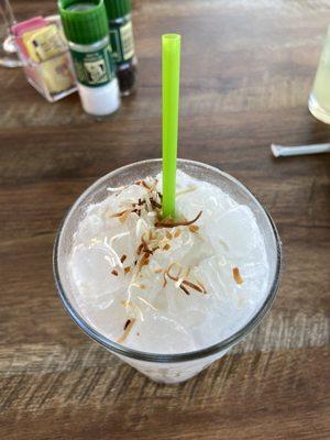 Coconut adult beverage. (Forgot the name)