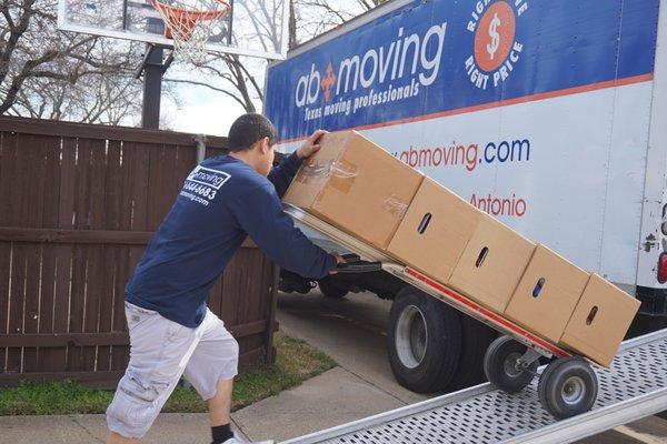 AB Moving has the right equipment and fair prices to take care of your relocation needs.