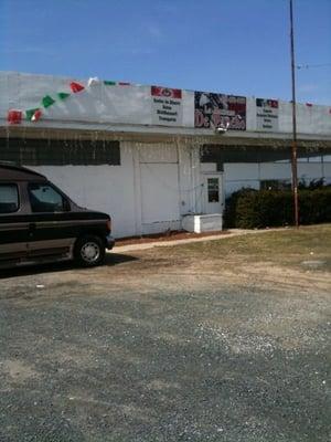 exterior on the old highway SE of Hart