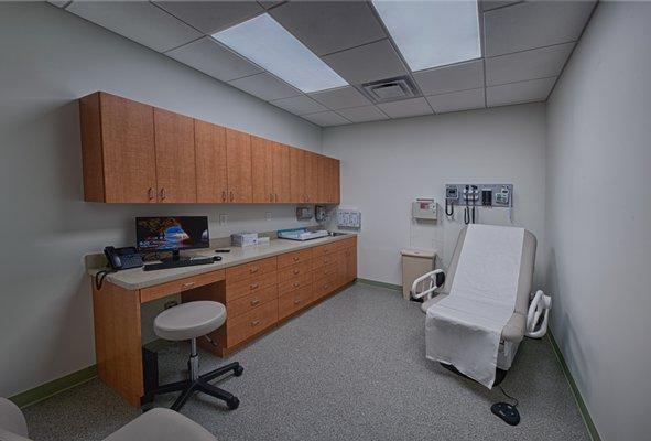 Exam Room at MD 365 Shirley, NY Location