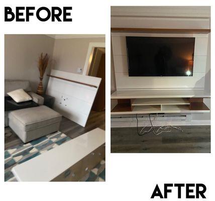 Furniture Assembly & TV install