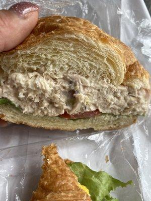 7. Market Tuna Specialty Sandwich. Look how fluffy the bread is.