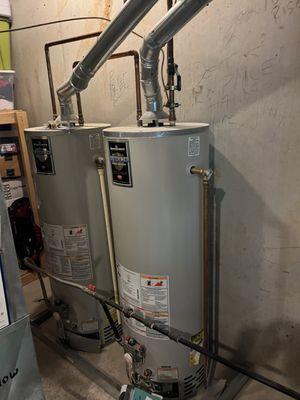 Water heater installation