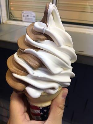 Pretty huge soft serve!