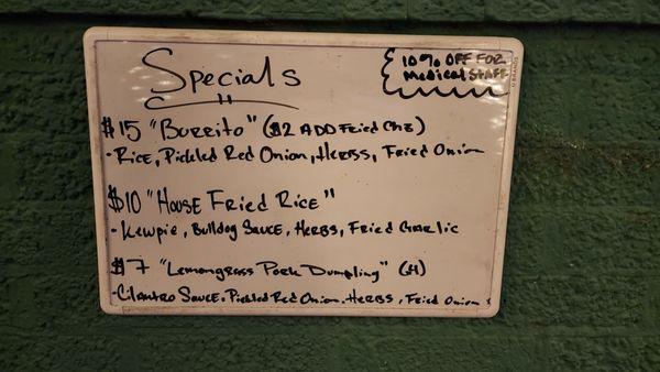 Specials