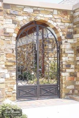 Custom Decorative Iron Gate