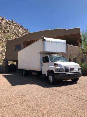 Our 26 foot truck can handle any size household!