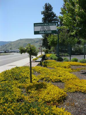 Spring has sprung in East Wenatchee!  Stop by and see our sign. Hallelujah!