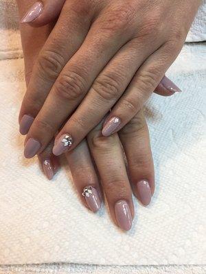 Gel Manicure.