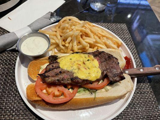 Empire steak sandwich