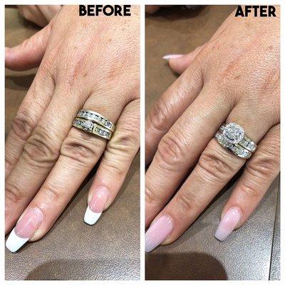 Restore and upgrade your old jewelry with us