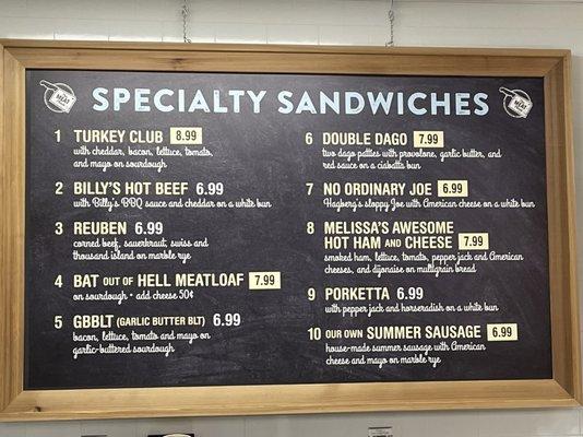 I LOVE their sandwiches, especially the Turkey Club and GBBLT!!