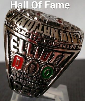 THIS OHIO STATE REPLICA RINGS ARE ONE OF MANY CHAMPIONSHIP RINGS ON SALE AT MY STORE OR CAN ALSO BE FOUND ON MY E BAY SITE @ MEMBER579164