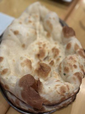 Soft and fluffy naan