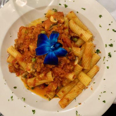 Rigatoni Venezia, good!