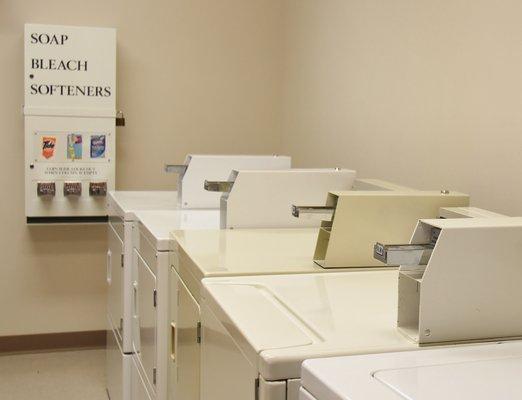 Self-serve laundry facilities