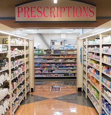 Full service Pharmacy including compounding prescriptions.