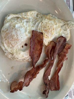 Eggs and bacon