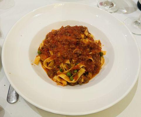 Fettuccine Bolognese