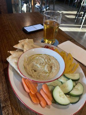 Hummus plate $12