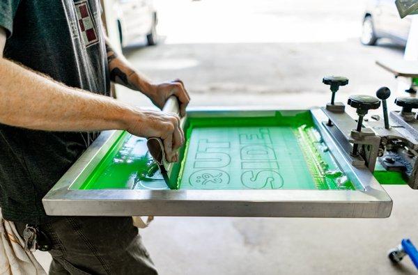 eco-conscious screen printing