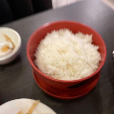 Steamed rice