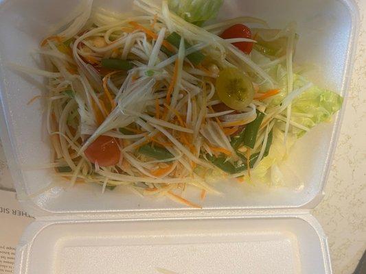 Papaya salad