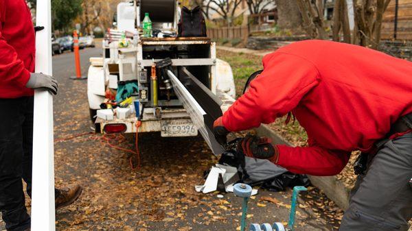 Quality gutter install in Sacramento by Garner Roofing