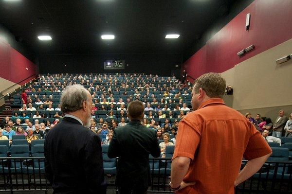 WorldFest Premiere with huge audience and the filmmakers!