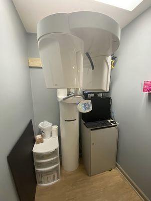 State-of-the-art ConeBeam 3D x-ray.