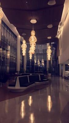 Beautiful lobby.