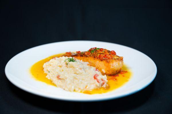 Salmon Risotto