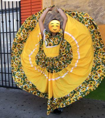 Vestido de Sinaloa