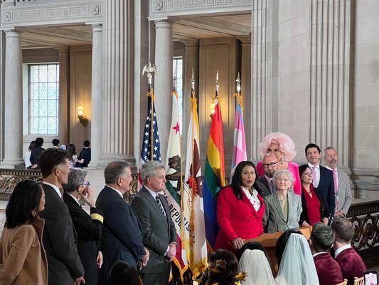 20 Years of Love: Celebrating Same-Sex Marriage Milestone at San Francisco City Hall