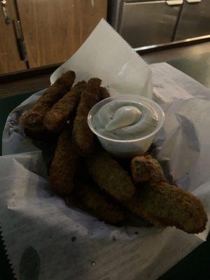 Fried pickles