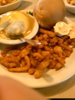 fried clam dinner