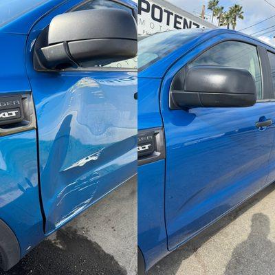 Ford ranger before and after