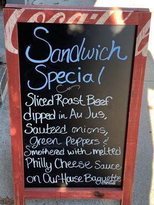 Sandwich special in November