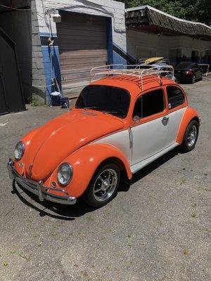 VW Bug paint job