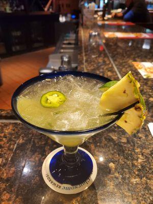 Spicy pineapple margarita 9.11.23