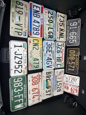 Great deals on license plates