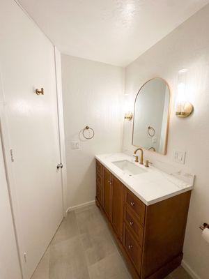 Bathroom remodel