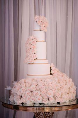 Cake by Cake Studio and flowers by our florist