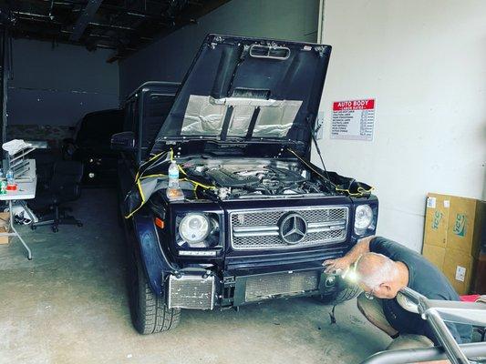 2017 Mercedes Benz G550 In For Full Service & More !