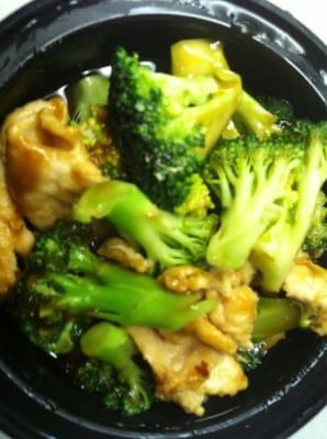 Chicken & broccoli